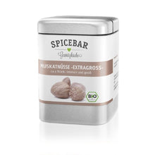 Lade das Bild in den Galerie-Viewer, SPICEBAR: Muskatnüsse -extragroß-, bio