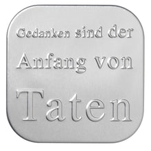 Lade das Bild in den Galerie-Viewer, Taschenbüro "Gedanken sind..."